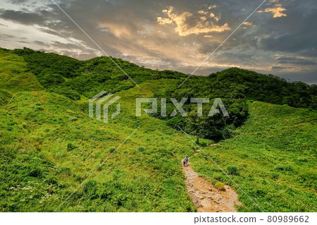[Gunma Prefecture] Scenery of Tenjin Pass on Mt. Tanigawa 80989662