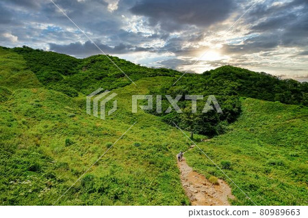 [Gunma Prefecture] Scenery of Tenjin Pass on Mt. Tanigawa 80989663
