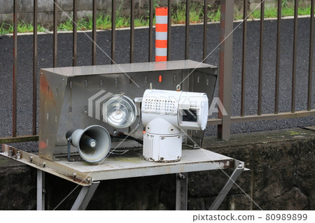 Kanda River Circular Route 7 Underground Adjustment Pond Zenpukuji River Intake Facility Surveillance Camera Flood Countermeasures Disaster Prevention Equipment Underground Tunnel Type 80989899