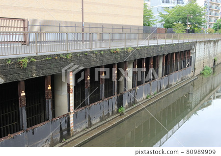 神田川環線7號地下調整池善福寺河取水設施洪水對策防災設備地下隧道型 80989909