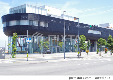 View of the shipbuilding town Imabari Port Exchange Center 80991523