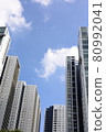 Tower mansion and sky 80992041