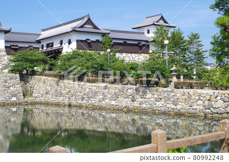 從停車場眺望今治城樓 80992248