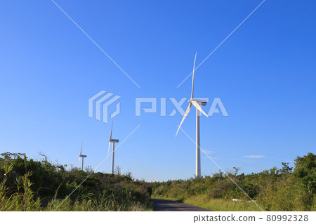 Ibaraki Prefecture Windmill for wind power generation equipment Ibaraki Prefecture Windmill for wind power generation equipment 80992328