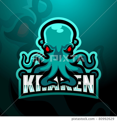 logo, octopus, vector 80992629