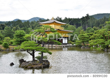 Kinkakuji Temple Summer Kyoto 80994100