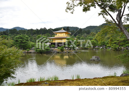 Kinkakuji Temple Summer Kyoto 80994355
