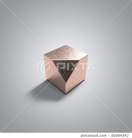 Periodic Table No. 29 Copper Element 80994842
