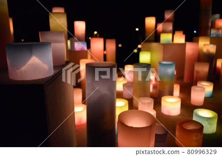Kumamoto Aso Candle Night Kumamoto Aso Candle Night 80996329