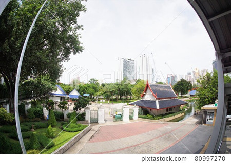 Thailand's capital city Bangkok, Benjasiri Park, Benjasiri Park Thailand's capital city Bangkok, Benjasiri Park, Benjasiri Park 80997270