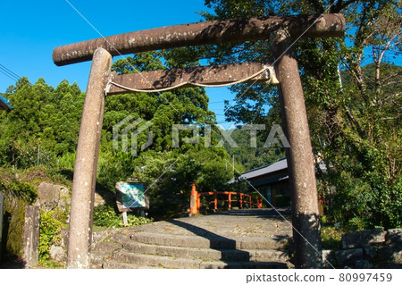 大門坂的鳥居 大門坂的鳥居 80997459