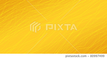 Yellow abstract background. Wavy structure. Sunny summer 80997499