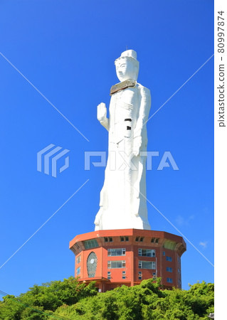 【兵庫縣】晴天下的世界和平大觀音像遺址 80997874