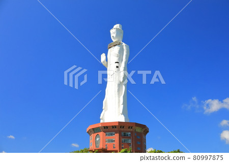 【兵庫縣】晴天下的世界和平大觀音像遺址 80997875