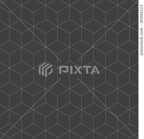 Abstract geometric pattern with lines, A seamless vector background. illustration - Vector Abstract geometric pattern with lines, A seamless vector background. illustration - Vector 80998123