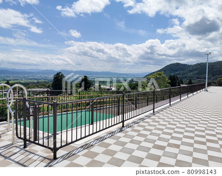 Kunimi service area up observatory view Kunimi service area up observatory view 80998143