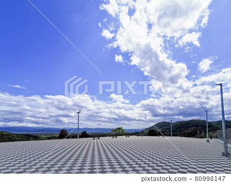 Kunimi service area up observatory view Kunimi service area up observatory view 80998147