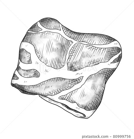 Ingredients-Meat hot pork loin ② (monochrome) Can also be used for hot pots, bento boxes, and cooking images Combination series Ingredients-Meat hot pork loin ② (monochrome) Can also be used for hot pots, bento boxes, and cooking images Combination series 80999756