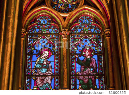 The Sainte Chapelle church, Paris, France 81000835