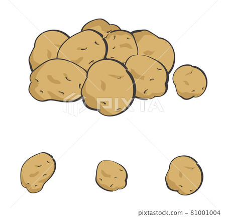 Fresh vegetables potatoes (normal) Fresh vegetables potatoes (normal) 81001004