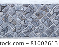 Stone wall texture background 81002613
