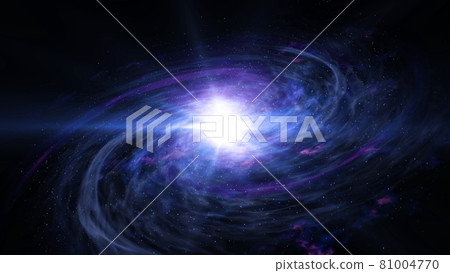 Space galaxy background material 81004770