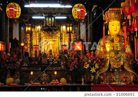 台灣台北市士林夜市的寺廟 81006691