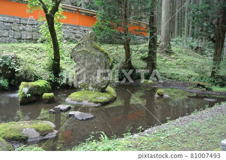 Hanamaki City Towacho Power Spot Tannaisan Shrine Precincts Scenery 81007493