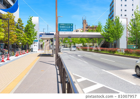 View from Jigyohama, Chuo-ku, Fukuoka to the west Yokatopia-dori MARK IS Fukuoka Momochi-mae View from Jigyohama, Chuo-ku, Fukuoka to the west Yokatopia-dori MARK IS Fukuoka Momochi-mae 81007957