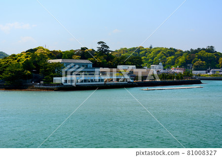 Image of summer Toba Bay seen from Isewan Ferry, Toba, Mie Prefecture (12) Image of summer Toba Bay seen from Isewan Ferry, Toba, Mie Prefecture (12) 81008327
