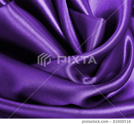 Smooth elegant lilac silk or satin luxury cloth texture as abstract background. Luxurious background design Smooth elegant lilac silk or satin luxury cloth texture as abstract background. Luxurious background design 81008516