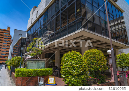 東京都街景 港區三田圖書館周邊 東京都街景 港區三田圖書館周邊 81010065