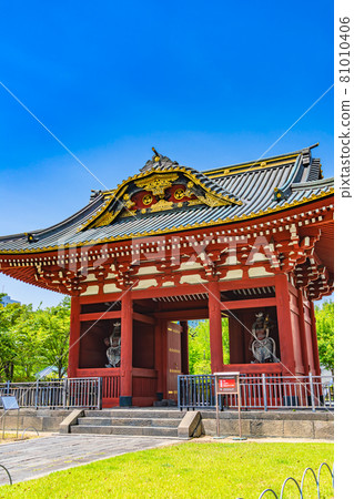 東京街景 重要文化財產 舊大德院 所門 81010406