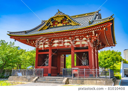 Tokyo Cityscape Important Cultural Property Former Daitokuin Mausoleum Somon 81010408