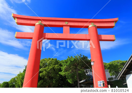 [Hyogo Prefecture] Onokorojima Shrine's Otorii 81010524