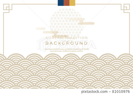 Korean traditional background, Chuseok 81010976