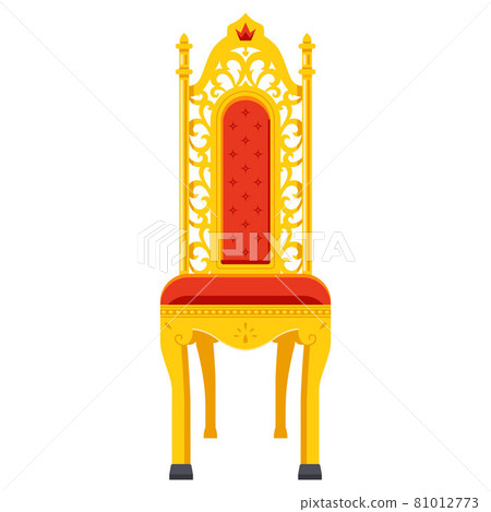 gold carved throne for the emperor. chair in classic style. 81012773