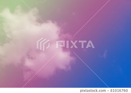 Colorful sky and clouds. 81016760