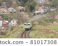 Spring scenery of Yubari branch line that can no longer be seen 81017308