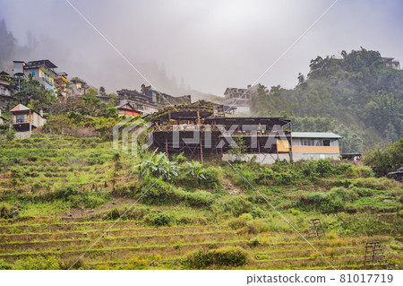 Landscape of Sapa in the fog, Northwest Vietnam. Vietnam opens to tourism after quarantine Coronovirus COVID 19 Landscape of Sapa in the fog, Northwest Vietnam. Vietnam opens to tourism after quarantine Coronovirus COVID 19 81017719