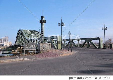 北海道旭川的象徵旭橋 81019547