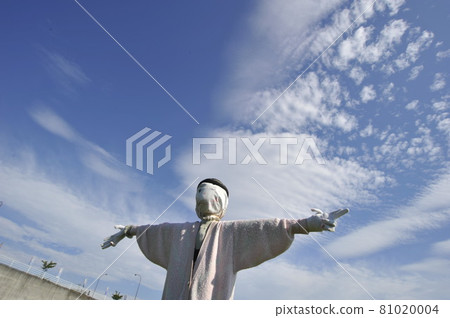 雲卷雲稻草人 81020004