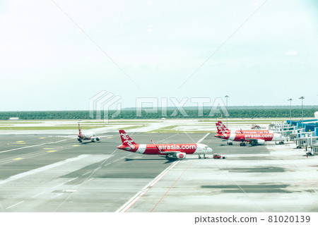 Kuala Lumpur International Airport AirAsia Low Cost Carrier 81020139