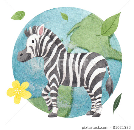 World Environment day watercolor 81021583