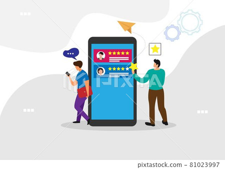 Customer Satisfaction concept design, people... - Stock Illustration  [81023997] - PIXTA