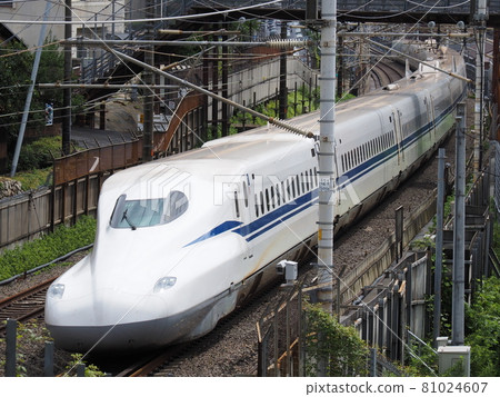 Yamashina附近的新幹線N700S H1編隊 81024607