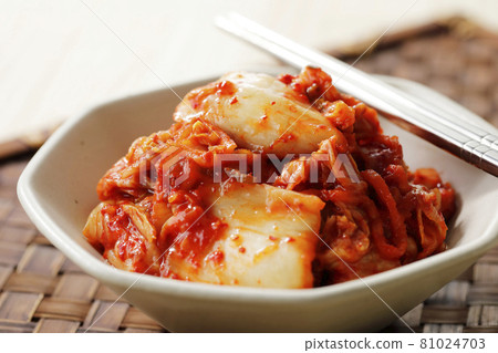 Spicy and delicious Korean kimchi Spicy and delicious Korean kimchi 81024703