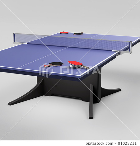 3D_Table網球桌&球拍&球 3D_Table網球桌&球拍&球 81025211