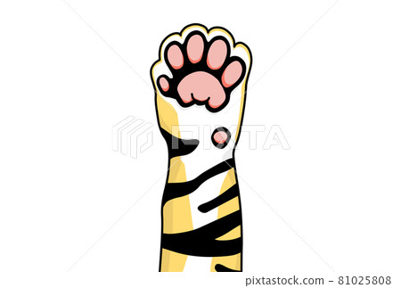 老虎前掌(老虎賀年卡材質) 老虎前掌(老虎賀年卡材質) 81025808