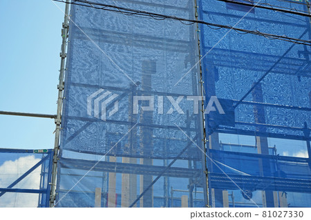 [Detached house under construction] Newly built image material 81027330